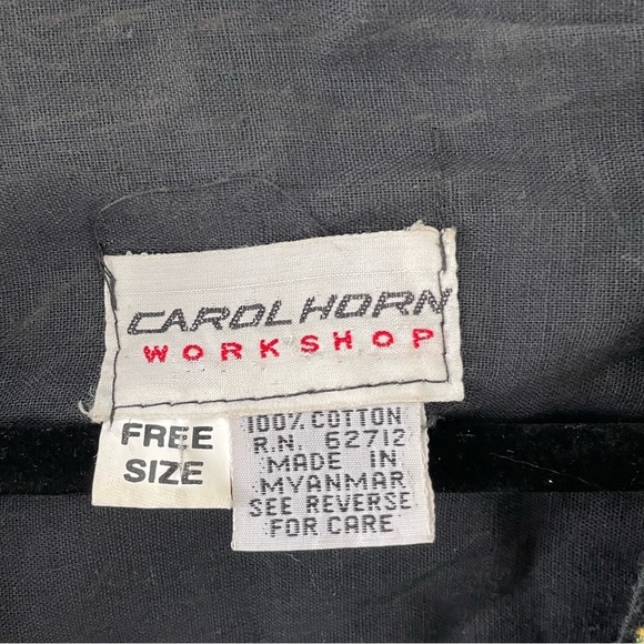 Vintage Bohemian Kalaga Burmese Sequin Elephant Vest - Picture 6 of 7